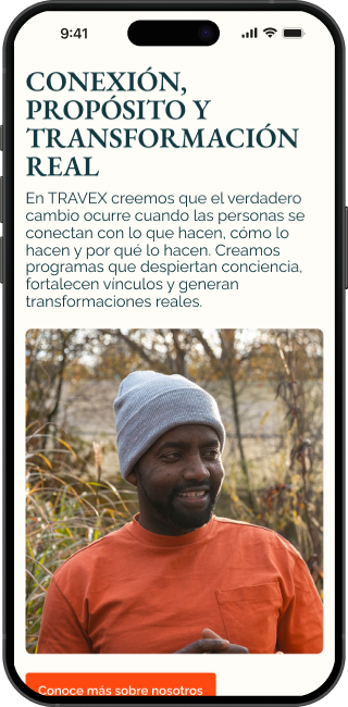 Travex — transformación real